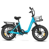 SAMEBIKE C05 Pro Bicicleta eléctrica Fat Tire plegable de cuadro bajo – Batería 36 V 13 Ah, motor 500 W