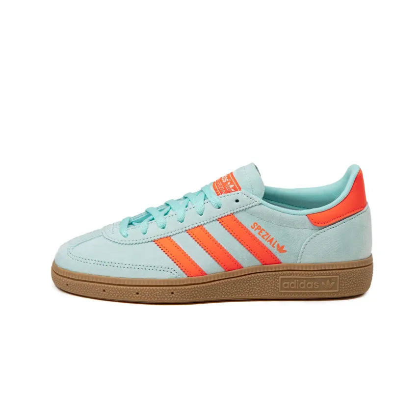 adidas Handball Spezial W de tres bandas – Talla 36, Lucid Pink / Almost Yellow / Silver Metallic