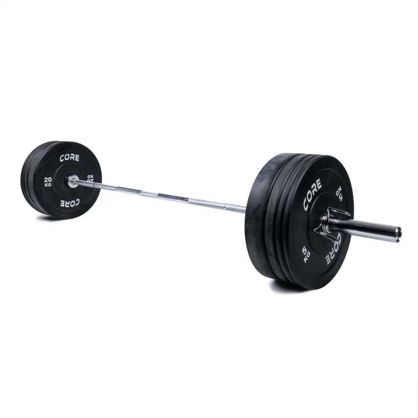 Core Conjunto de barra y discos bumper 100 kg