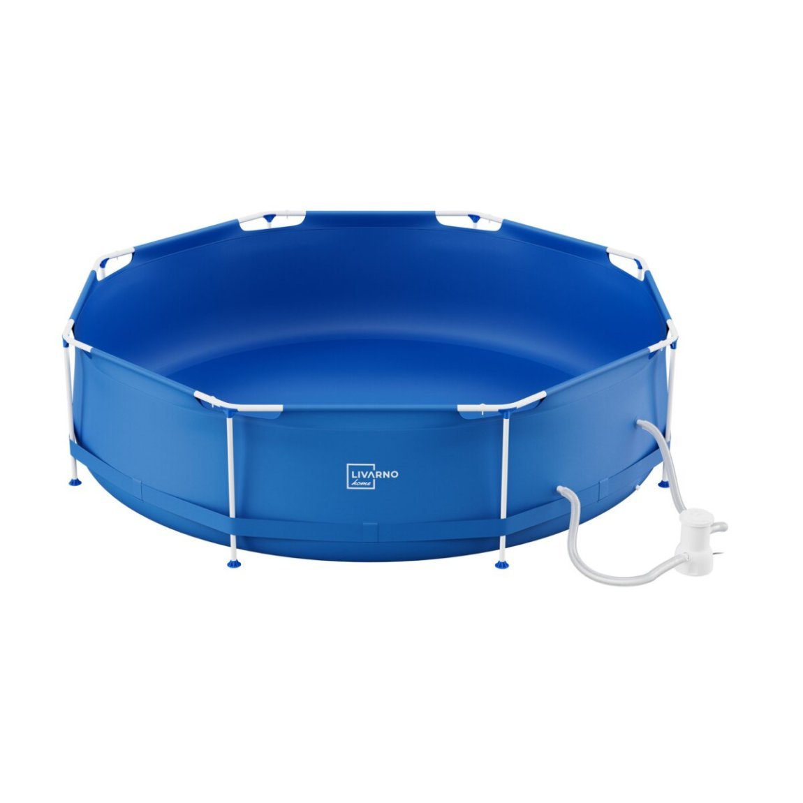 LIVARNO home Piscina tubular Ø 300 × H 76 cm – Artículo de segunda selección, como nueva
