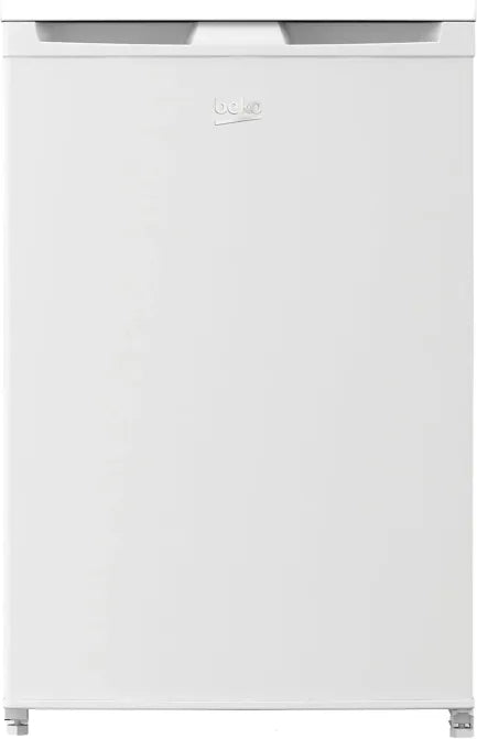 Beko TSE1424N b100 Frigorífico de sobremesa 128 L – Puerta reversible, iluminación interior, 37 dB, resistentes estantes de cristal, blanco