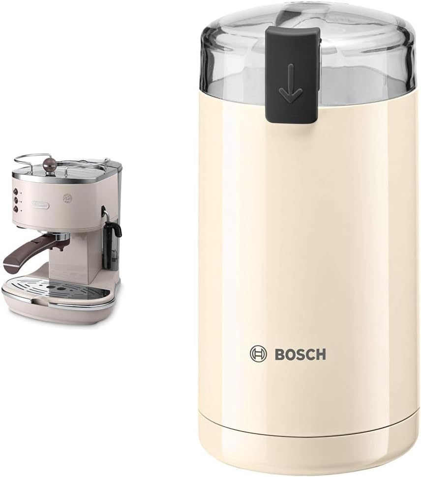 De'Longhi Icona Vintage ECOV 311.GR Cafetera espresso retro – Portafiltro, espumador manual, café molido o monodosis ESE, depósito 1,4 L, verde