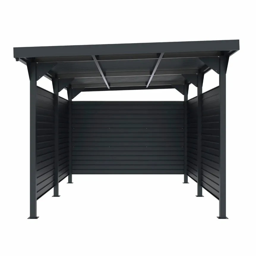 Fornorth Paredes para Carport Premium – Protección lateral práctica para mayor comodidad y protección