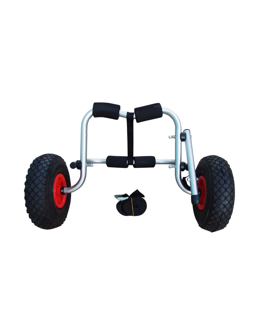 Carro para kayak con correas – Para kayak, canoa y SUP, estable y fácil de maniobrar