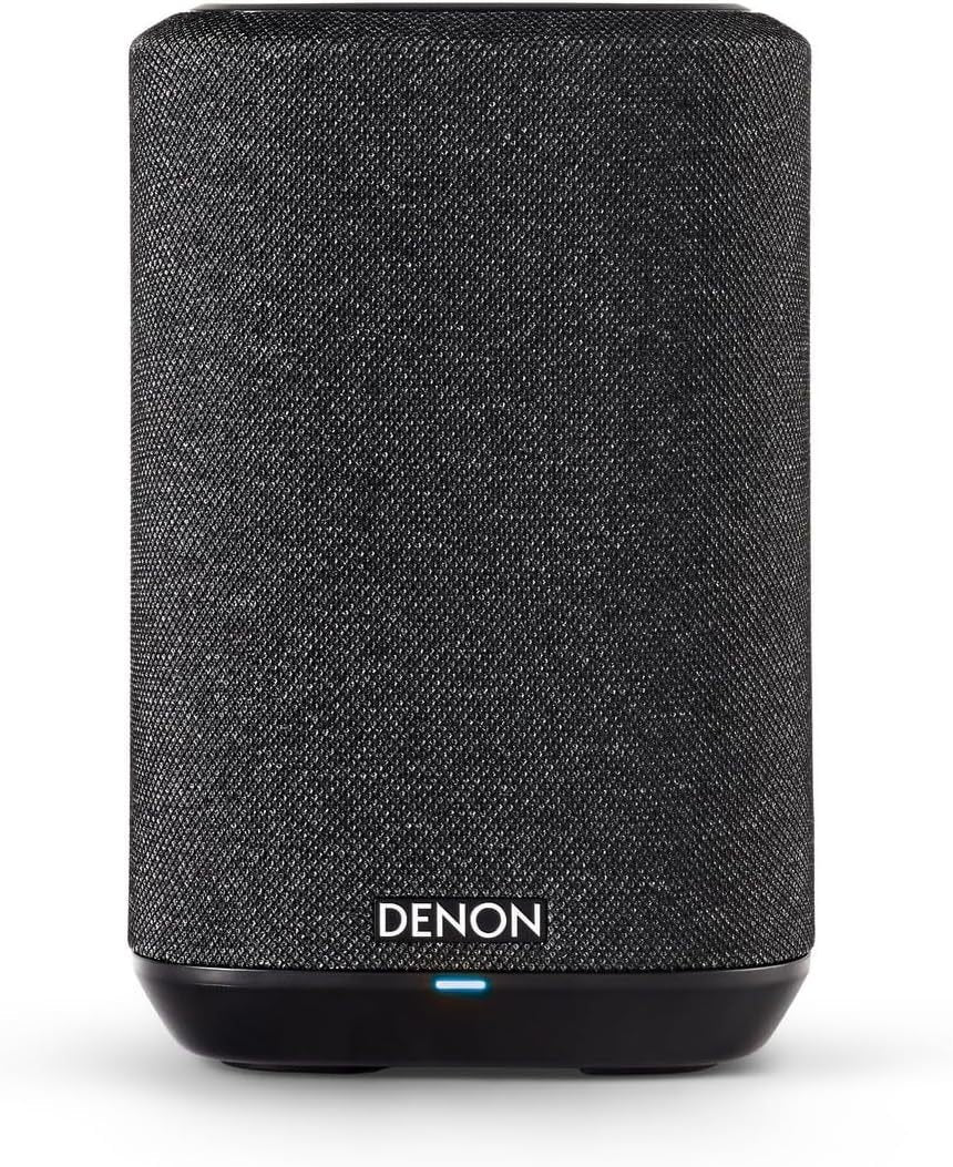 Denon Home 150 Altavoz multiroom Hi-Fi – HEOS Built-in, Alexa integrada, Wi-Fi, Bluetooth, USB, AirPlay 2, audio Hi-Res, negro