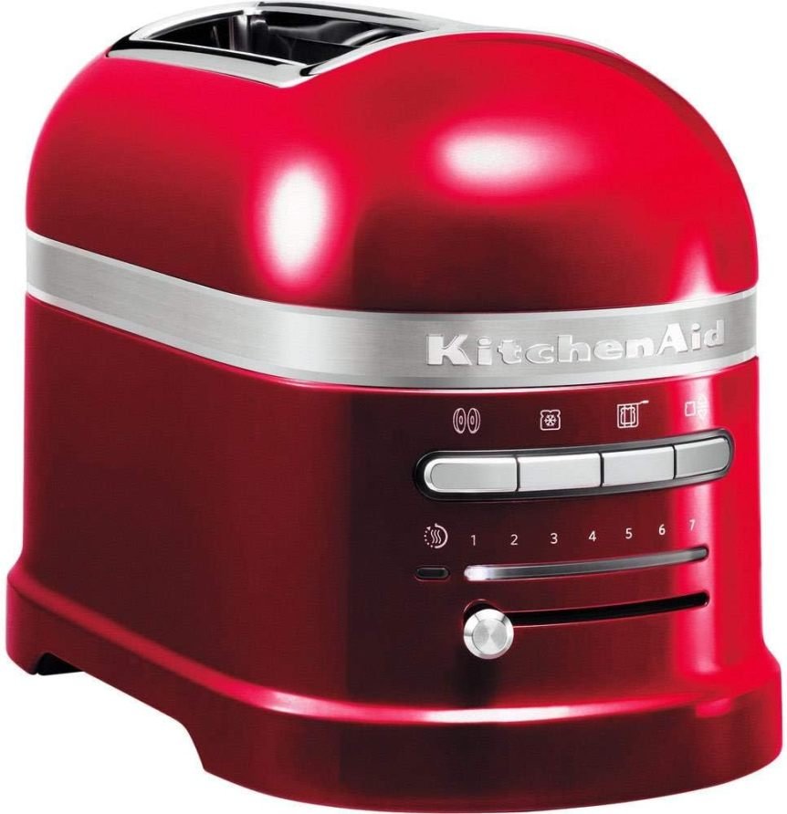 KitchenAid Tostadora Artisan 2 rebanadas con pinza para sándwich – Estilo retro, varias funciones y niveles de tostado, verde