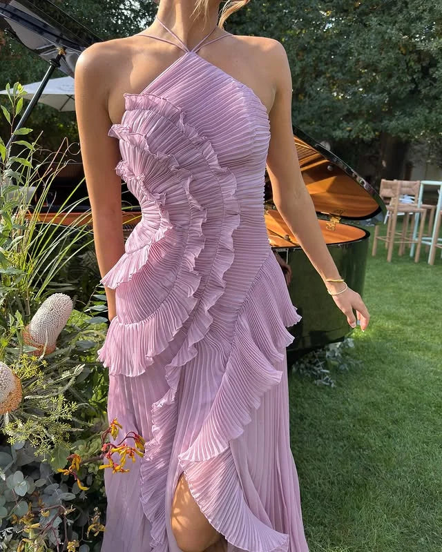 Calypso Vestido Cuello Halter