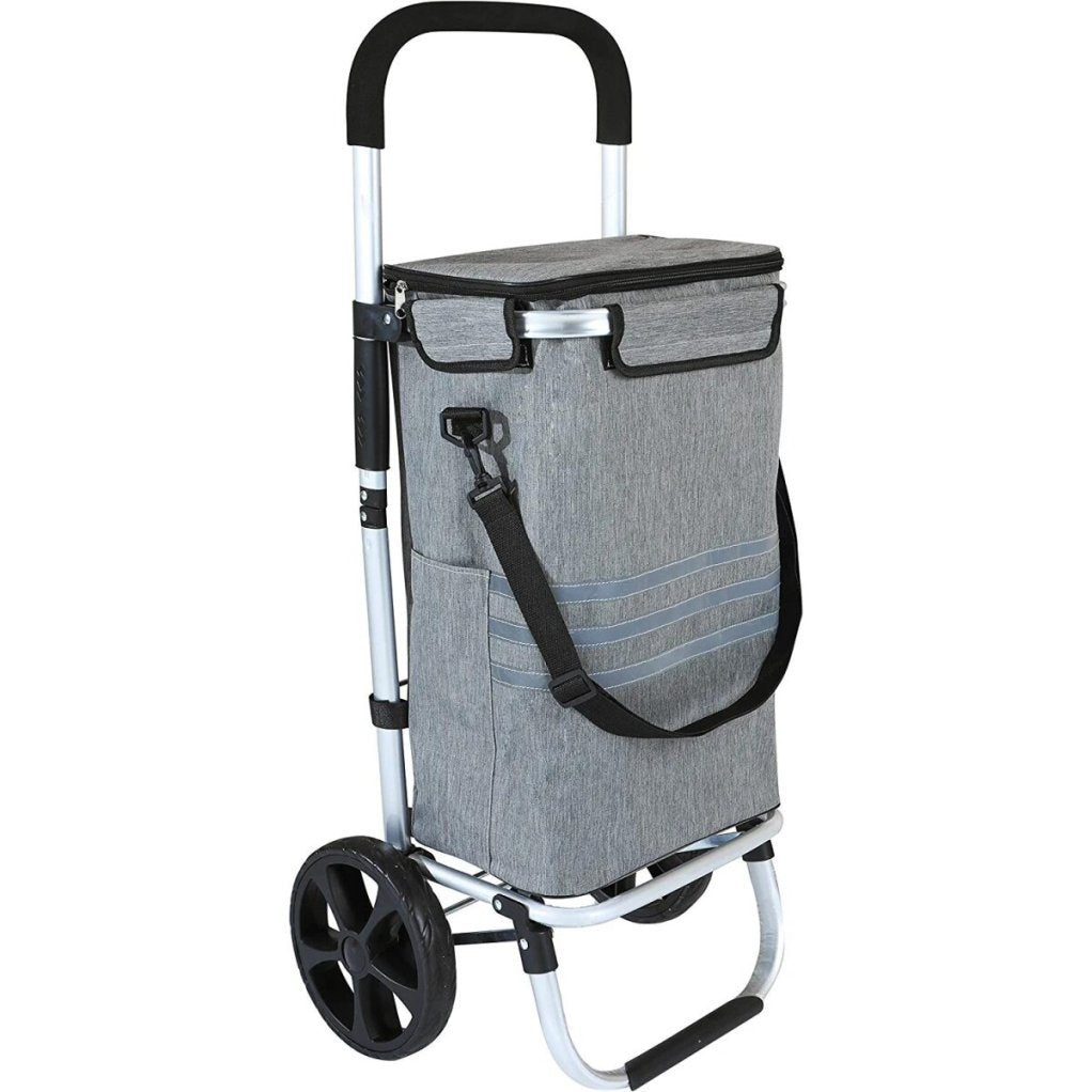 Ribelli Carro de la compra plegable de 2 ruedas con compartimento isotérmico – Artículo de segunda selección, como nuevo
