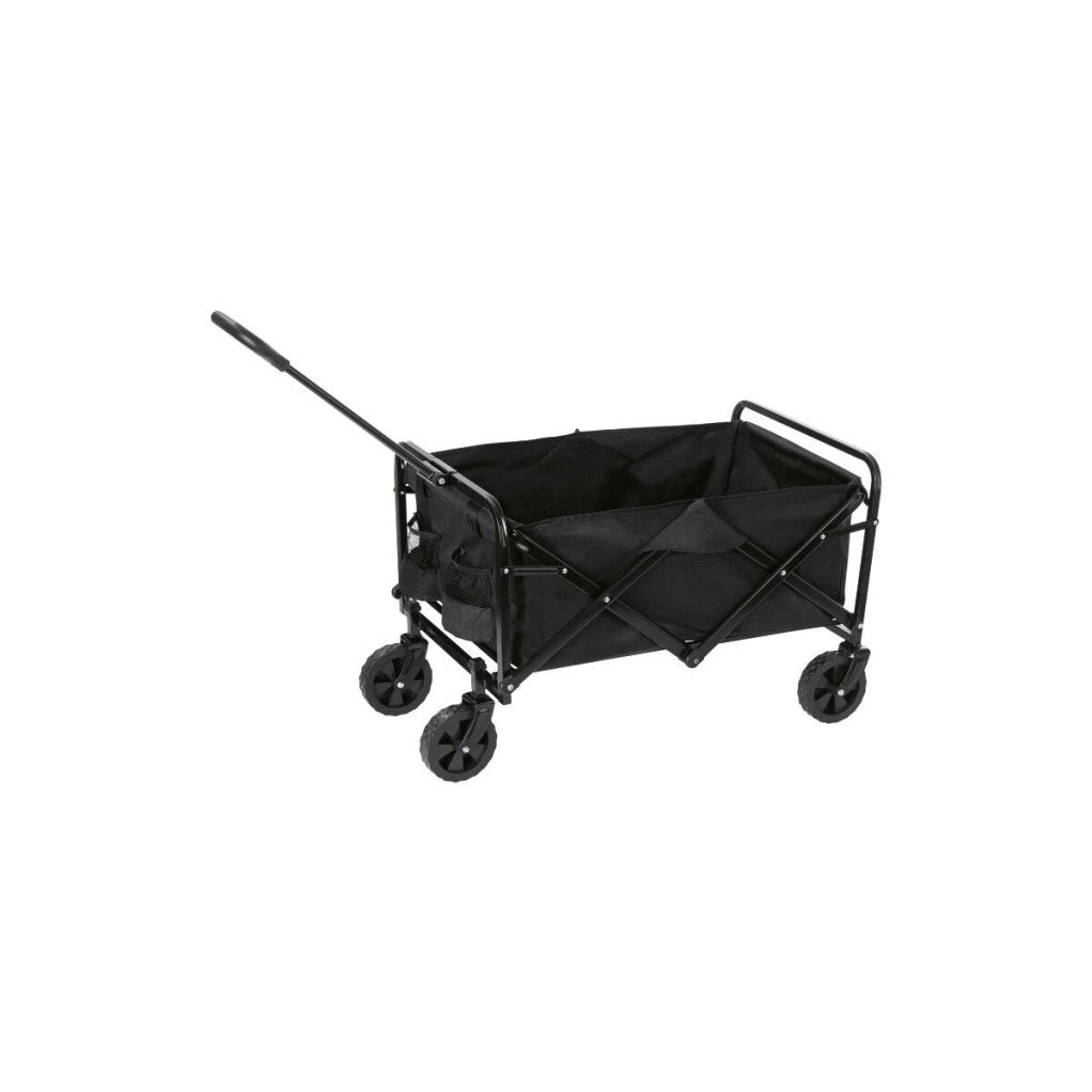 EASYmaxx Carro plegable compacto, negro – Artículo de segunda selección, como nuevo