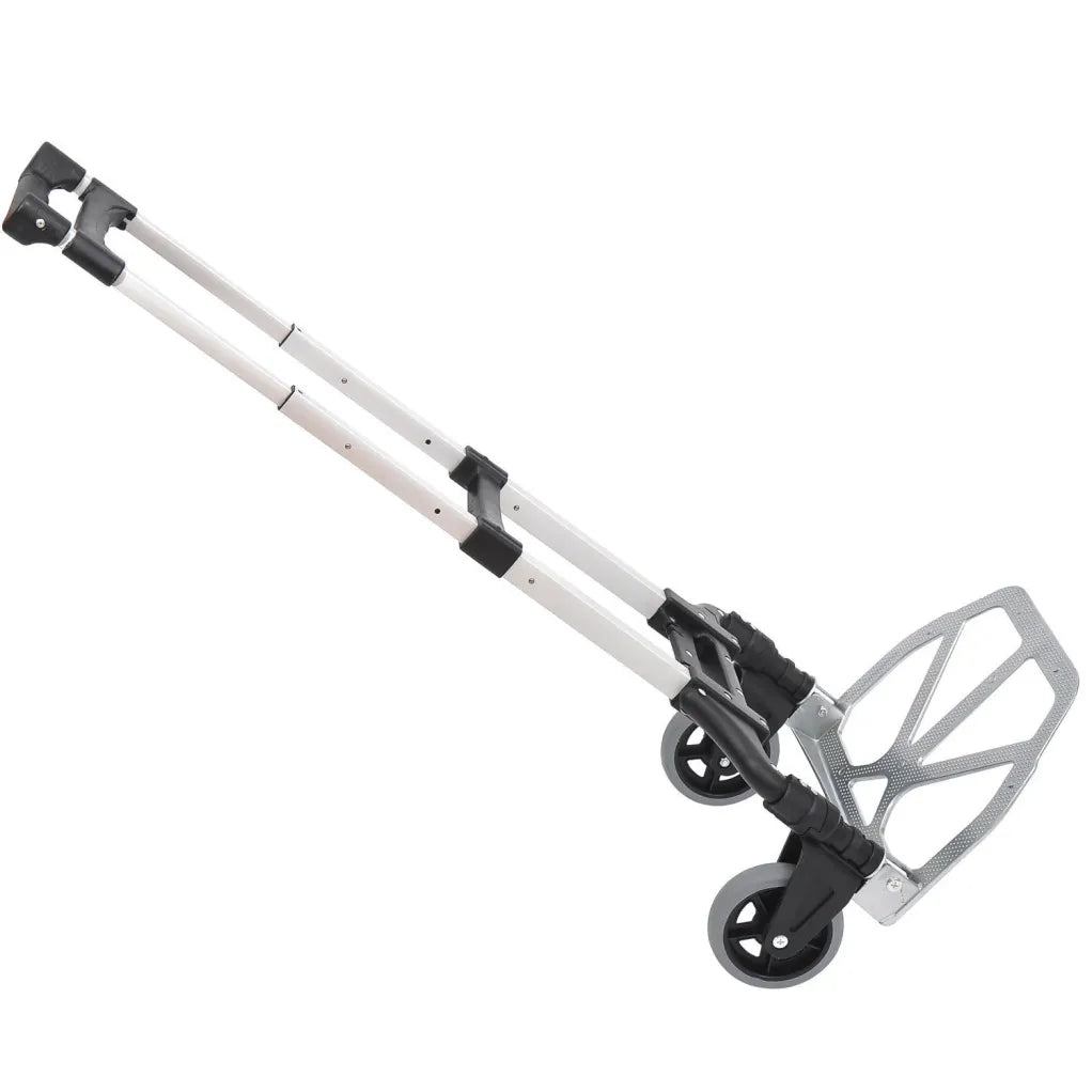 HOMCOM Carretilla plegable regulable en altura – Aluminio
