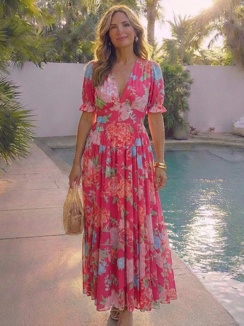 Ione | Vestido Midi Floral