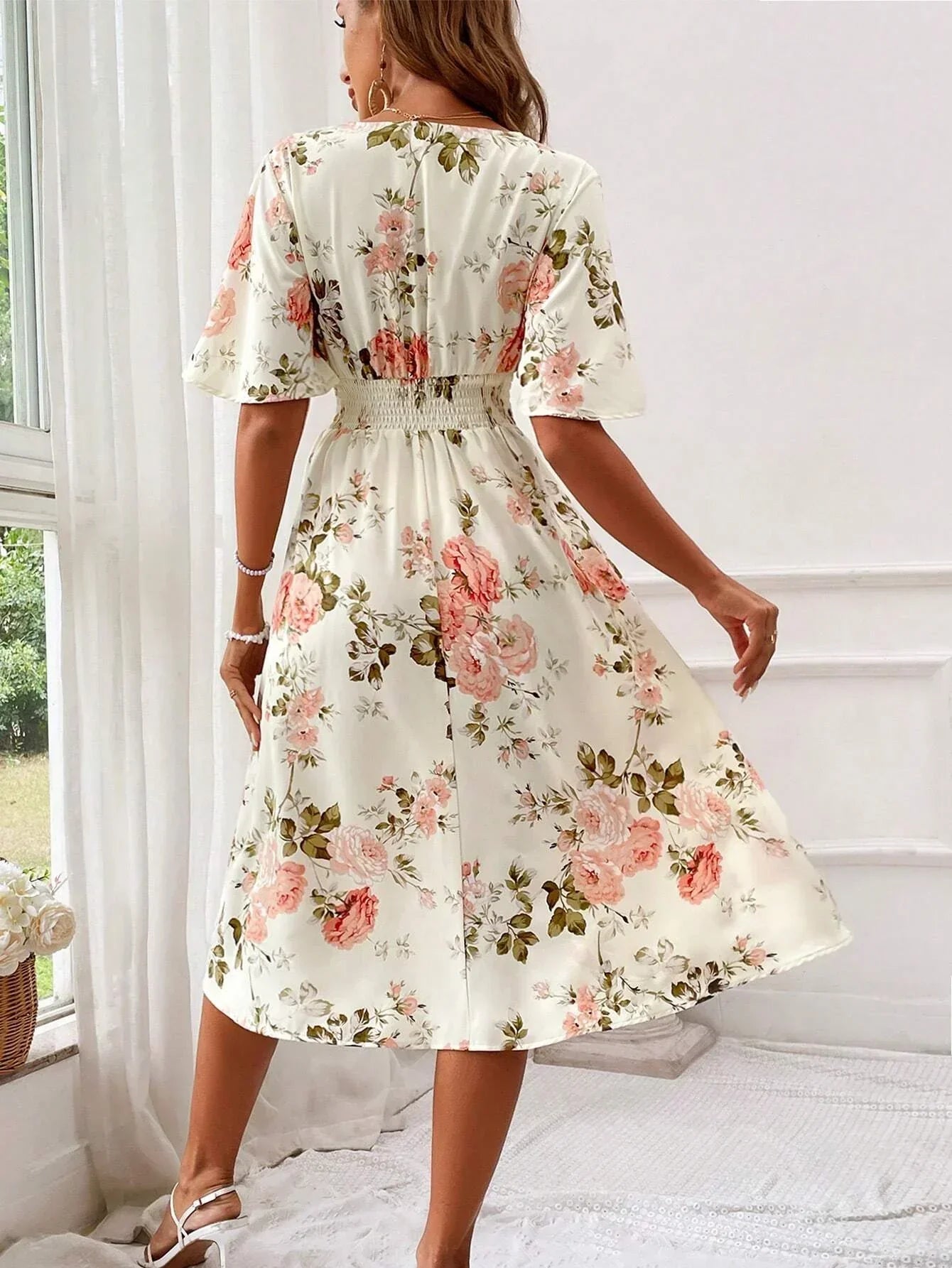 Kerensa | Vestido Midi Floral
