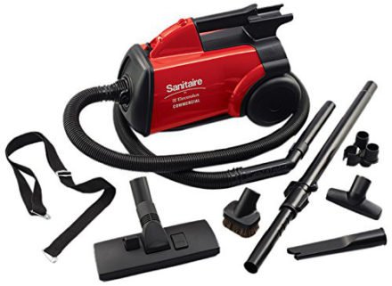 Sanitaire SC3683A Aspirador de trineo profesional ligero y potente con bolsa