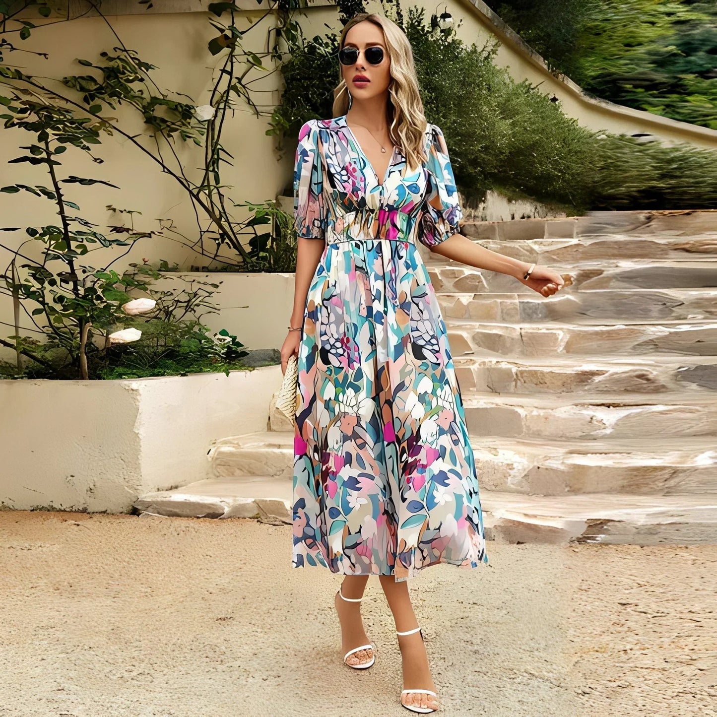Vestido de Verano Sofisticado y Ligero