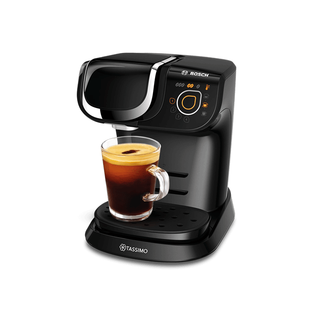My Way 2 Black Cafetera de filtro – Ajustes personalizables, negra, diseño moderno para el hogar