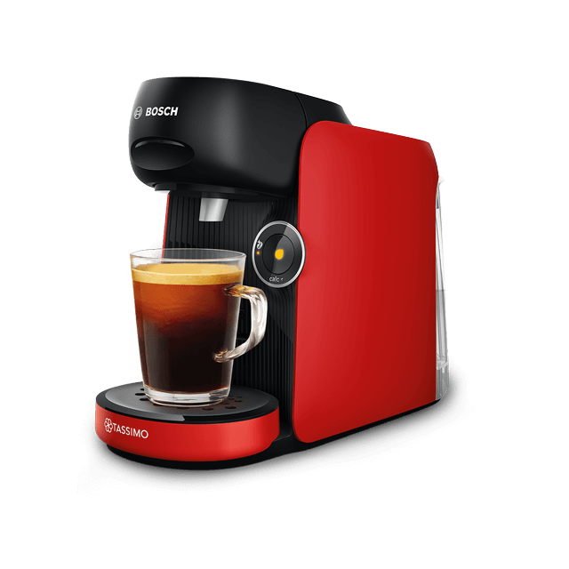 FINESSE Radiant Red Cafetera de filtro – Elegante, roja, compacta y eficiente para un café aromático