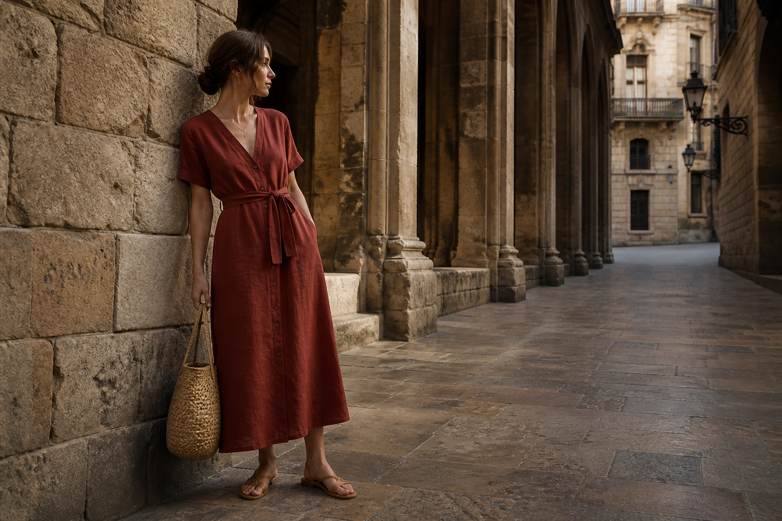 Toda la boutique de vestidos.